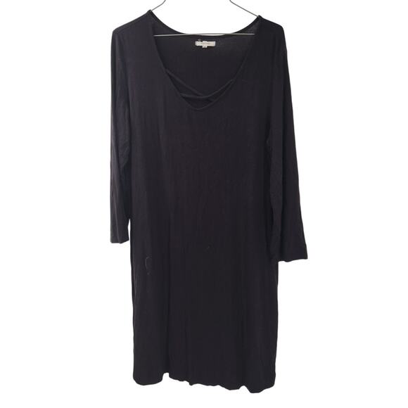 Maurices Black Dress - Women's Size Large - Picture 1 of 4
